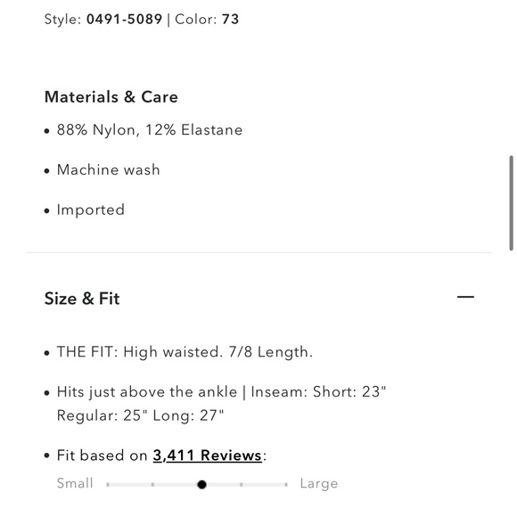 OFFLINE By Aerie Real Me High Waisted Legging - Picture 8 of 8